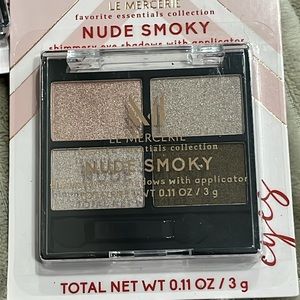 LE MERCERIE Favorite essentials collection NUDE SMOKY Shimmery Eye Shadow